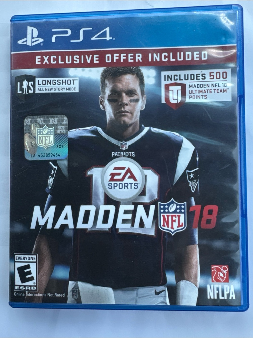 NBA Madden NFL 18 PS4 Video Game - Blue, Black, White, Red